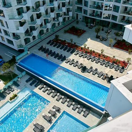 公寓 1bdr With Free Infinity Pool Acces & Sea View & Parking