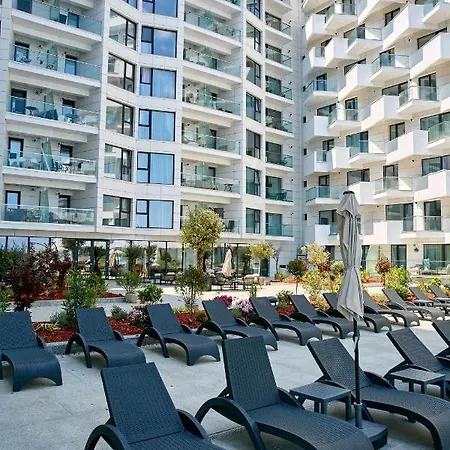 1bdr With Free Infinity Pool Acces & Sea View & Parking 公寓